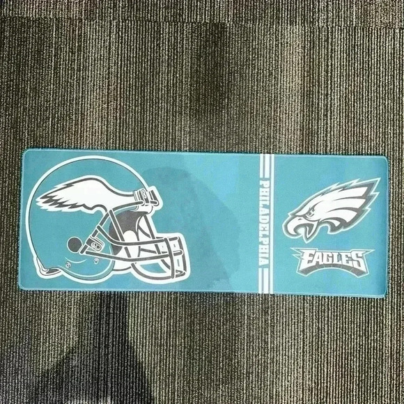 Philadelphia Eagles extra large Mouse Pad Blue & White/ Perfect for gaming! - Picture 4 of 6